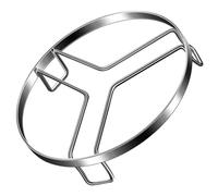 VALICLUD Supporto per Cottura a Vapore in Acciaio Inox 304 Resistente al Calore Gambe Alte per Pentola, Griglia Multifunzione per Raffreddamento e Vaporiera Domestica e Professionale