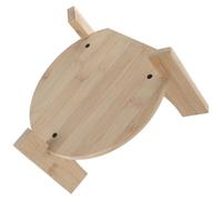 VALICLUD Supporto per Dispenser Bevande in Bambù per Brocche in Vetro Rialzo Stabile per Contenitori d Acqua e Altri Vasetti per Cucina e Feste all Aperto