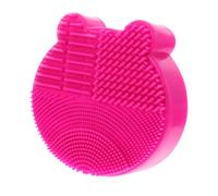 VALICLUD Supporto Per Spazzole Da Trucco in Silicone Tappetino Pulisci e Portaoggetti Per Cosmetici Per Casa e Viaggi