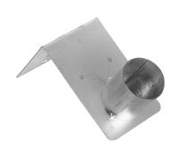 VALICLUD Supporto per Specchio Convesso 45-60 CM da Parete in Acciaio, Staffa per Specchi di Sicurezza Industriale e Controllo Strada, Montaggio Facile per Visibilità Ottimale in Parcheggi