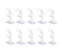 VALICLUD Supporto Regolabile Per Orologi in Plastica Trasparente Espositore Elegante Per Braccialetti E Orologi 10 Pezzi Per Vetrina Espositiva