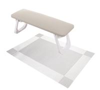 VALICLUD Tavolo Per Manicure e Pedicure Poggiabraccio Per Unghie Supporto Per Poggiamani Design Moderno e Spazioso Per Saloni Di Bellezza Art