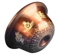 VALICLUD Tazza Vintage in Rame per Offerte Buddiste, Ciotola Multifunzionale Marrone per Tempio e Cerimonie Religiose Buddiste, Stile Retrò e Resistente