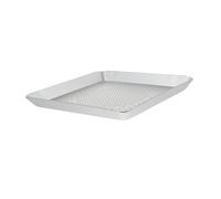 VALICLUD Teglia Pizza Quadrata Alluminio Anodizzato con Ømm e Resistente per Forno e Grigliata Cucina