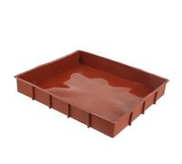 VALICLUD Teglia Silicone Rettangolare per Pane e Dolci, Stampi per Pane Non Stick, Resistente e Facile da Pulire, 26x30x4.2 Cm per Forno Casa e Ristoranti