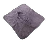 VALICLUD Tela per massaggio per il bagno copriletto con foro per il viso estetista tessuto buco trapuntato tappetini da massaggio copertura del foro del viso fibra superfine Grigio scuro