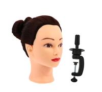 VALICLUD Testa Di Manichino Per E Trucco Per Cosmetologia Testa Di Manichino Per Manichini In Seta Manichino Maschile Umano Testa Di Bambola Per Parrucchiere