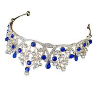 VALICLUD tiara della principessa corone di strass per le donne corone nuziali per la sposa mer accessori di compleanno per le donne corone da spettacolo per le donne acrilico