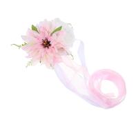 VALICLUD Tie Backs For Curtains With Realistic Artificial Floral Arrangements Wedding Chair Back Decorations Boho Curtain Ties For Ceremony Aisle And Home Festival Decor Easy Installation