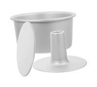 VALICLUD Tortiera in Alluminio Antiadesiva con Fondo Rimovibile per Torte Soffici Stampo Rotondo per Dolci da Forno Resistente e Facile da Pulire