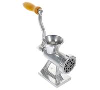 VALICLUD Tritacarne Manuale Insaccatrice Salsiccia in Lega di Alluminio e Plastica, Argento, Facile da Pulire, per Cucina e Casa