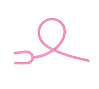 VALICLUD Tubo Di Prolunga a y Per Stetoscopio, Set 2 Pezzi in Pvc Trasparente, Accessorio Di Ricambio Compatibile Per Forniture Mediche Trasmissione Sonora Chiara e Uso Professionale