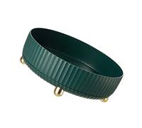 VALICLUD Vassoio Cosmetico Rotante Rotondo Vassoio Organizer Rotante in Plastica Per