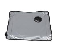 VALICLUD Vassoio per Camminatore con Portabicchieri Ergonomico e Portatile in Poliestere e Plastica, per Anziani per Uso Domestico e Giardino