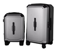 Valige Set Di 2 Valigie Valigie Di Grande Capacità Set Di Bagagli Con Leva Di Regolazione Multi-livello Luggage(D)