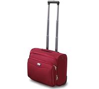 Valigeria.shop Valigia Bagaglio a Mano Pilota Business di ORMI in poliestere 46x25x35, 32 Litri 2 ruote, pilotina con tasca Pc (Bordo)