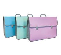 Orna Valigetta portadocumenti 0286KCP000P con soffietto e tracolla Pastel 39x27x3,5 cm