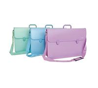 Orna Valigetta a soffietto Keep Colour Pastel 52x36x3,5 cm con tracolla 1 chiusura