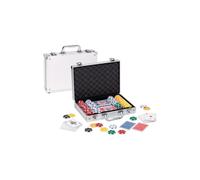 Valigetta Alluminio - 200 Fiches con valore Poker