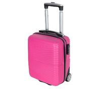 Valigetta Bagaglio a Mano 40x30x20 cm Uomo Donna Ragazzo Ragazza Bambini Rigido 2 Ruote Maniglia Telescopica Valigia Compatta Piccola da Cabina Ryanair EasyJet Multicolore Offerta Mod:1203 (Fuxia)