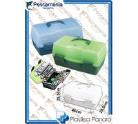 valigetta cassetta cassettina porta oggetti 6 ripiani mm.460x282x253 H