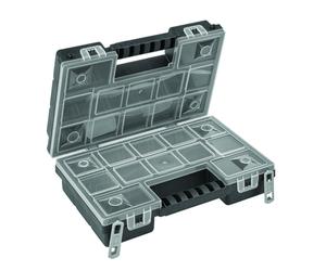 Valigetta Cassettiera Portaminuteria Trasparente Organizer Doppia 287X186X100 H