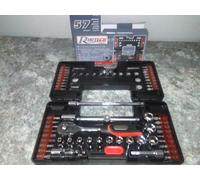 VALIGETTA CHIAVI A BUSSOLA 57 PEZZI CON CHIAVE A CRICCHETTO 1/4