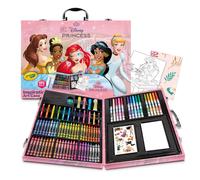 VALIGETTA COLORI DISNEY PRINCIPESSE - KIT DISEGNO BAMBINI CON 115 PEZZI ASSORTIT