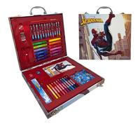 Valigetta colori Spiderman Marvel scatola per bambini completa di colori articoli di cancelleria stickers