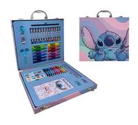 Valigetta colori Stitch Disney scatola per bambini completa di colori articoli di cancelleria stickers