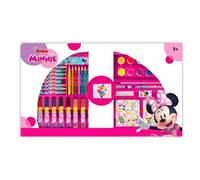 VALIGETTA CON COLORI MINNIE SET PER COLORARE DISNEY GIOCO PER BIMBE 52 PEZZI
