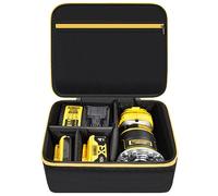 Valigetta degli attrezzi compatibile con DEWALT 20V Max XR (DCW600B)/per Makita XTR01Z 18V LXT agli ioni di litio Cordless Router, supporto per il trasporto di batterie Dewalt, caricabatterie, punte