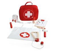 Valigetta del dottore BIGJIGS TOYS - set medico in legno per bambini