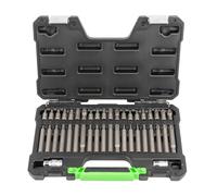 VALIGETTA DI 42 PEZZI CON INSERTI ESAGONALI, A 12 CANTI E TORX INVIOLABILI 1/2"