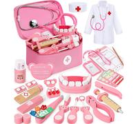 Valigetta Dottore Bambini, Kit Dottoressa Bambina per Ragazze E Ragazzi Di 3, 4,