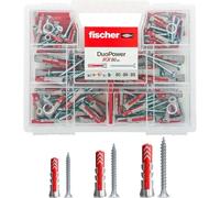 Tassello con vite 'duopower' in set set 80 pezzi FISCHER