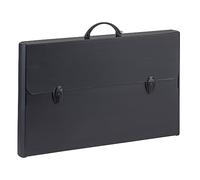Valigetta polionda Total Black 37x60cm dorso rigido 5cm Favorit