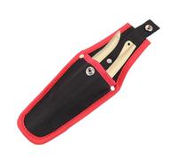 Valigetta in argento - Portautensili per giardino in pelle, robusto per forbici a pressione, arboriculturalista, altezza contadina, viti da giardino, paesaggistica, lavori all'aperto