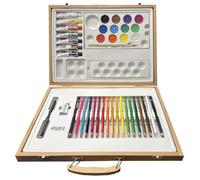Valigetta in legno TintaUnita Art Box acquerelli tempere pastelli