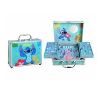 Valigetta in metallo con vassoi apribili linea stitch/ stitch makeup case with folding trays