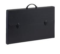 Valigetta in polionda Favorit Hardox Tot 60x37x5 cm - colore nero - 400173500