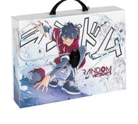 Valigetta polionda Manga 27x37,5cm dorso 8cm fantasie assortite Favorit