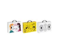 Valigetta in PPL Favorit con stampa Sport Street in 6 soggetti assortiti 37,5x27x8 cm - 400183889