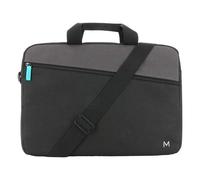 Mobilis The One Essential 35,6 cm [14] Valigetta ventiquattrore Nero, Grigio (THEONE ESSENTIAL BRIEFCASE - TOPLOADING 11-14IN - BLACK AND G)