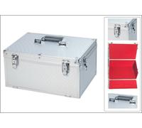 MÜNZKOFFER-ALU-MAGNUS-DER-GROSSE-LINDNER-2317o Vuoto Per Fino Zu 17 Tableaux