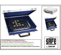 Valigetta Monete Premium SAFE 208 SP Per 20 25 Fogli Monete Premium