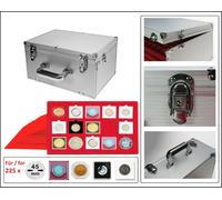 Valigetta monete square Capsule Numismatiche Safe 225x 50x50 Look Gigante Rot 15