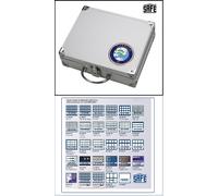 Valigetta monete Gran Bretagna Safe 246-MIX Smart 6 Tableaux Mix per Fino 41 MM