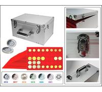 Valigetta monete Zone Climatiche IN Capsule Numismatiche 27,5 Look Gigante Rot A