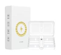 Valigetta organizer per batteria, custodia per batteria, porta batterie trasparente, per cucina, uffici e ripostigli, contiene 20 batterie AA/